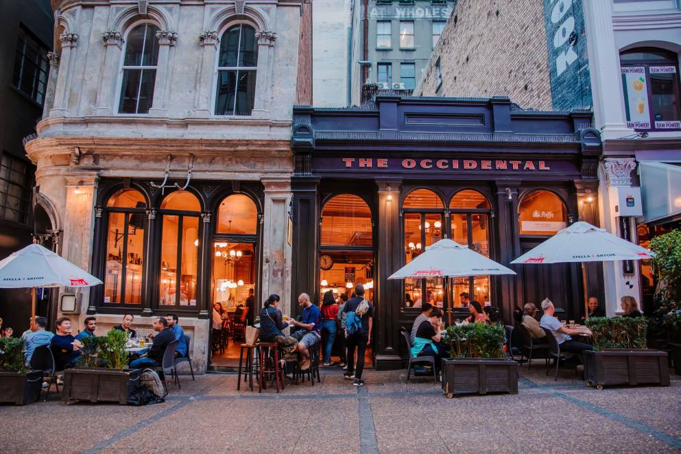 Outdoor seating