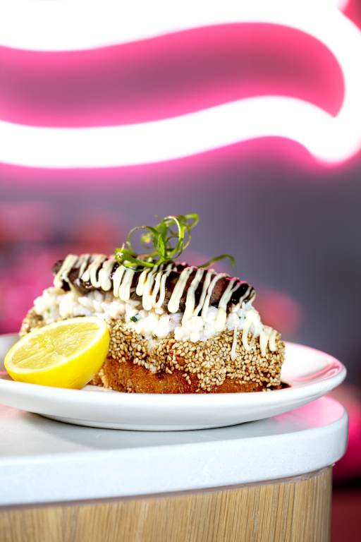 Hello Beasty - Prawn + Crab Toast