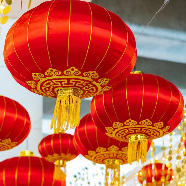 Lunar New Year lanterns