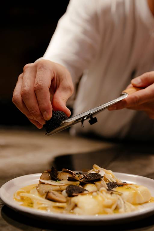 Truffle lunch at Esther
