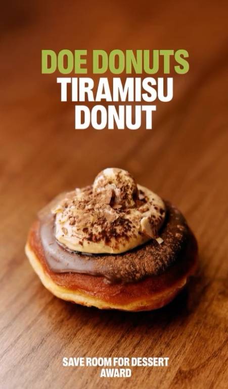Doe Donuts Tiramisu Donut