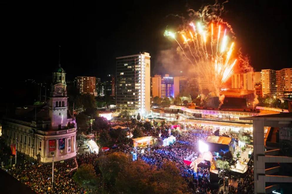 BNZ Auckland Diwali Festival fireworks