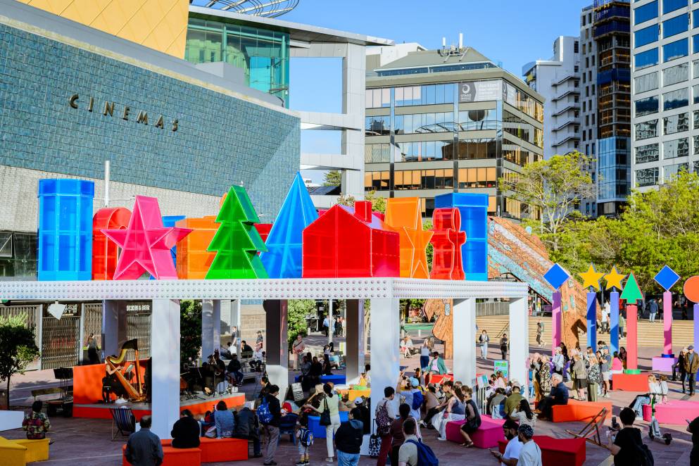 Christmas Pavilion Aotea Square