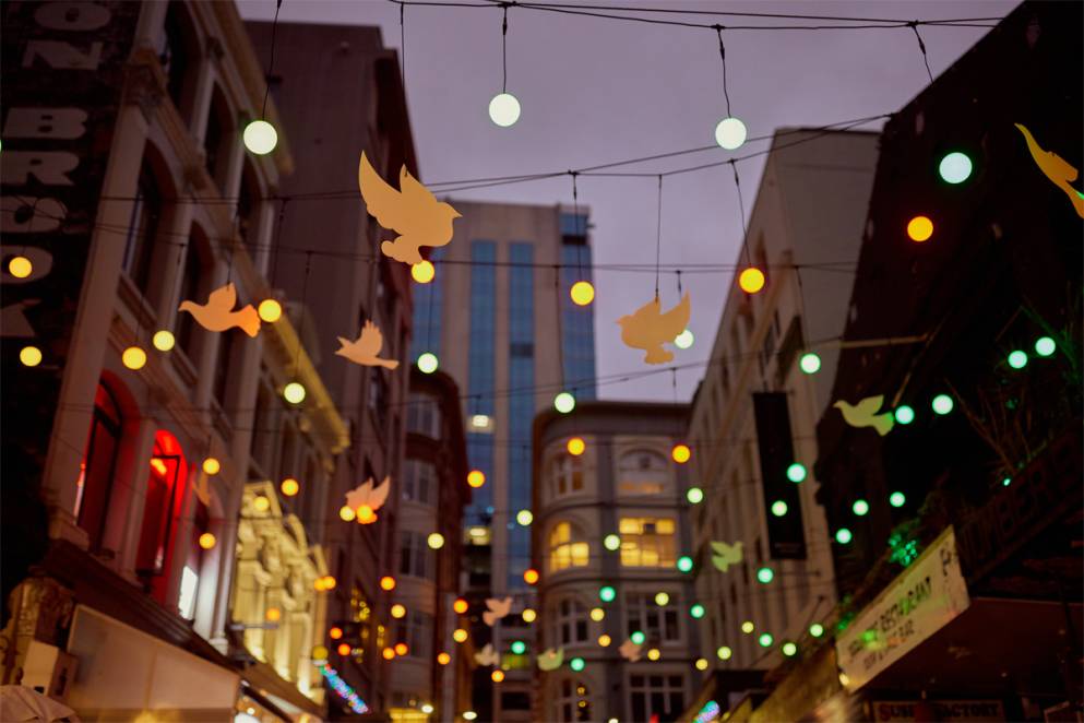 Doves & Globes Sacha Stejko