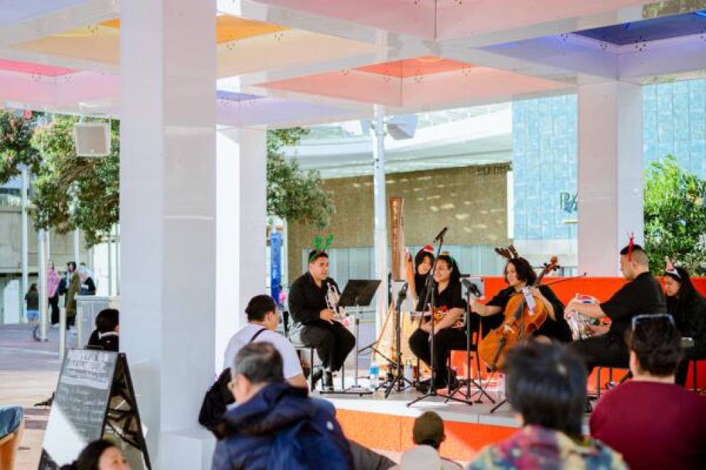 The Pavilion Christmas at Aotea Square
