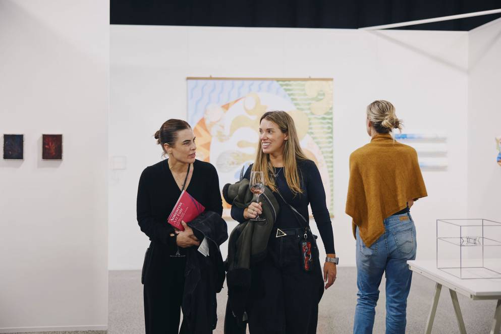 Aotearoa Art Fair 2025, Photo by Luke Foley-Martin