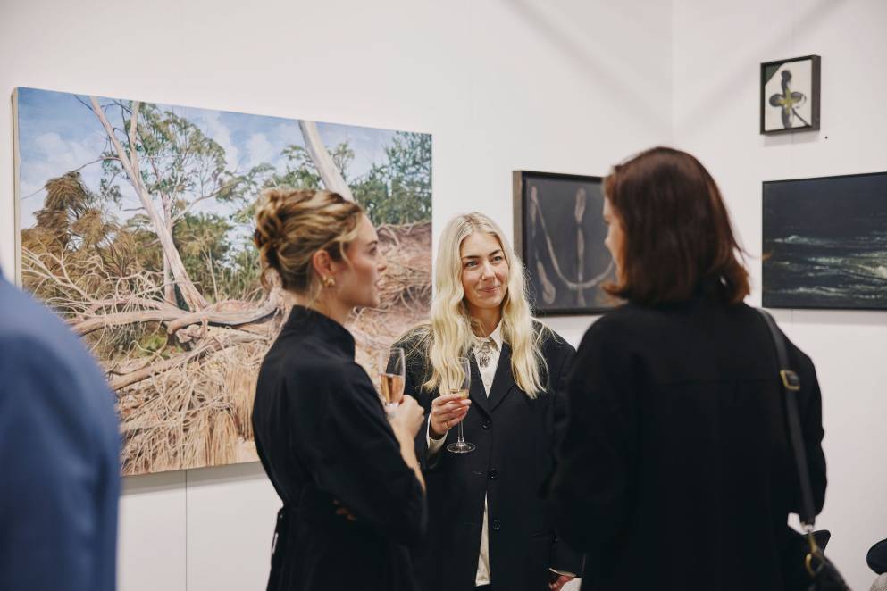 Aotearoa Art Fair 2025, Photo by Luke Foley-Martin