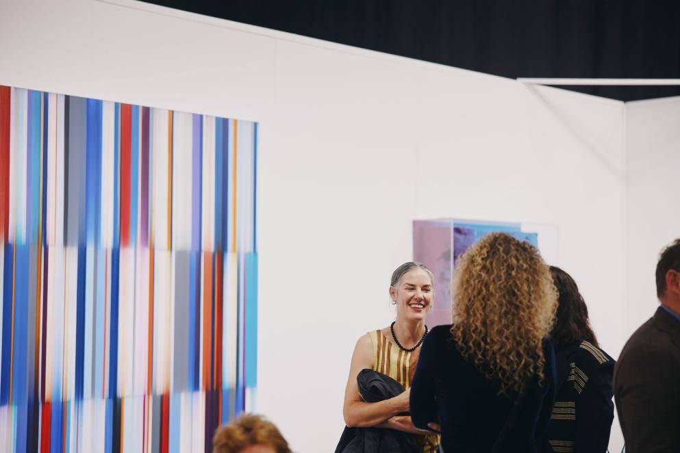 Fox Jensen McCrory, Aotearoa Art Fair 2025, Photo by Luke Foley-Martin