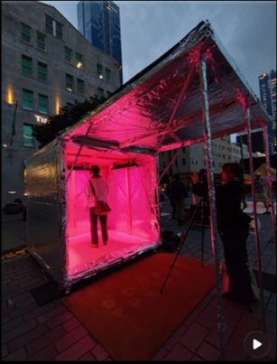 Urban art village bolthole