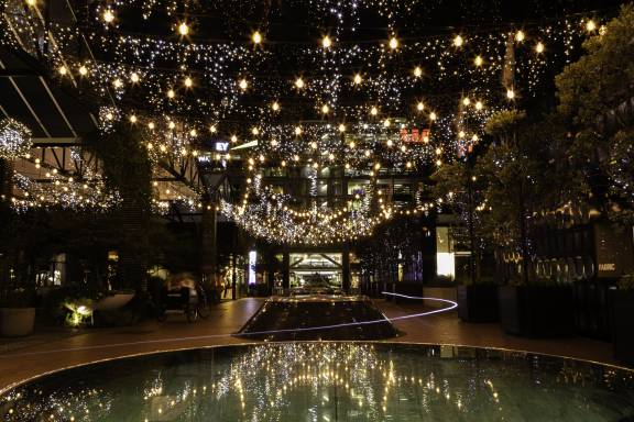 Britomart Fairy Lights 1 (1).jpg Britomart Pavillions