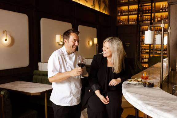 Owner Jenna Carter and Exec Chef Shaun Dowling.jpg 