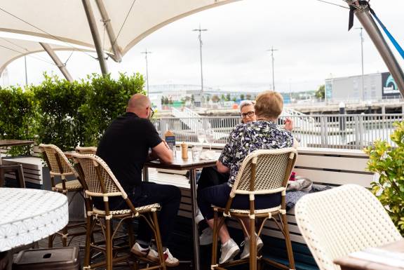 Wynyard pavilion - alfresco dining Wynyard pavilion - alfresco dining