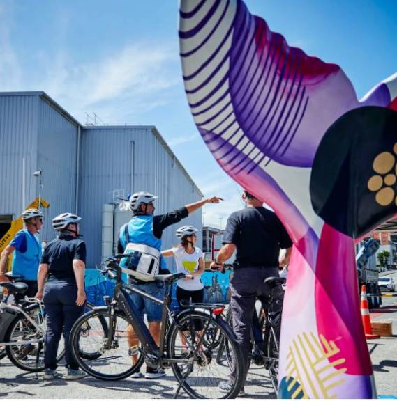 E-Bike Guided Ride Auckland Climate Festival