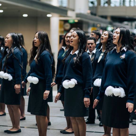 Maori Language Week at Britomart