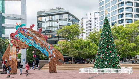 Auckland Live Christmas in Aotea Square Auckland Live Christmas in Aotea Square