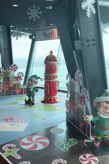 World's Highest Mailbox SkyCity Christmas World's Highest Mailbox SkyCity Christmas
