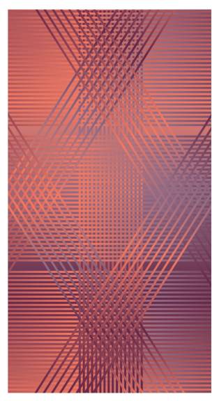 Pōhutukawa, artwork by Hāmiora Bailey and Robyn Pryor
