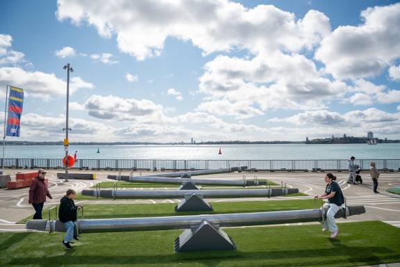 The Pocket Park at Hobson Wharf