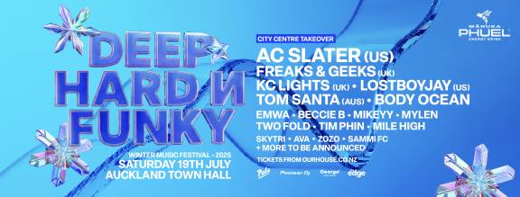 Deep Hard N Funky Auckland Town Hall Deep Hard N Funky Auckland Town Hall