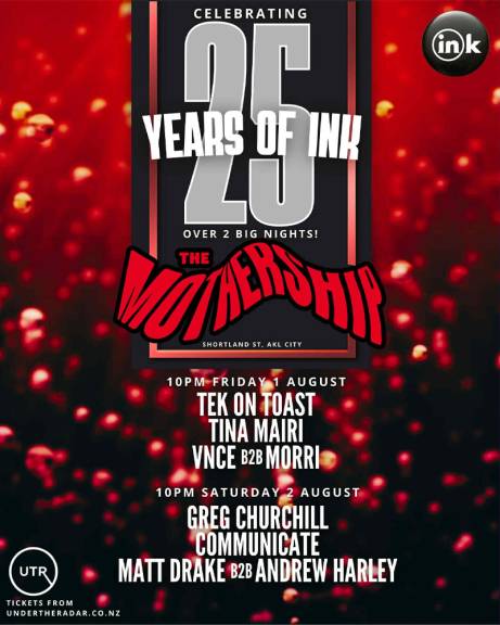 Ink's 25th birthday The Mothership Ink's 25th birthday The Mothership