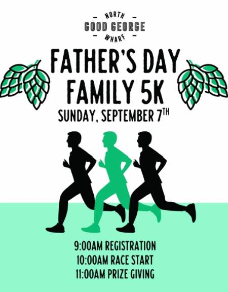 Good George Father's Day Family Run Good George Father's Day Family Run