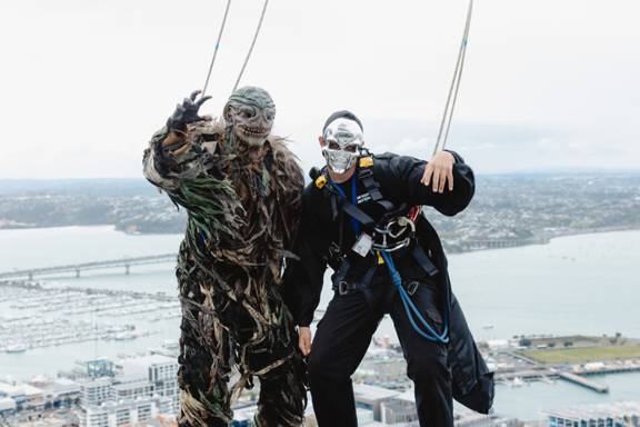 Sky Tower Halloween