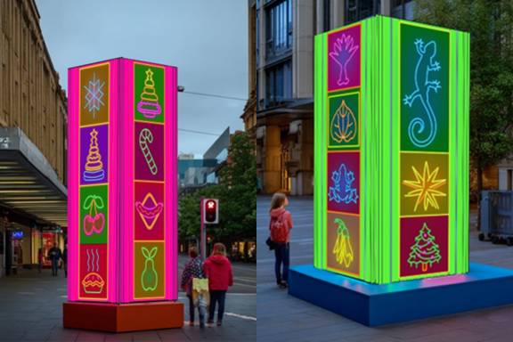 Christmas Columns Christmas Columns