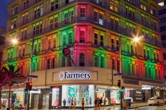 Farmers Christmas lights Farmers Christmas lights