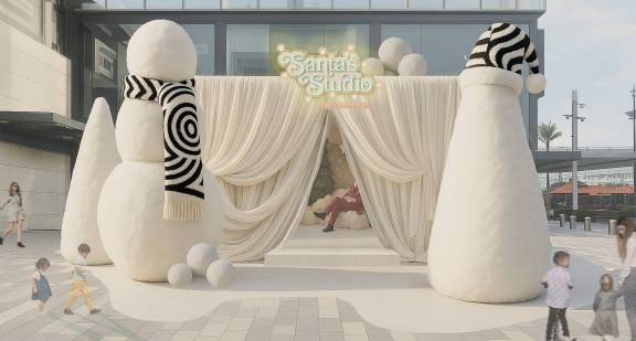 Santa's Studio render