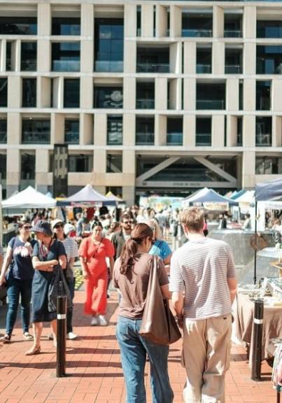 Britomart Markets Takutai Square