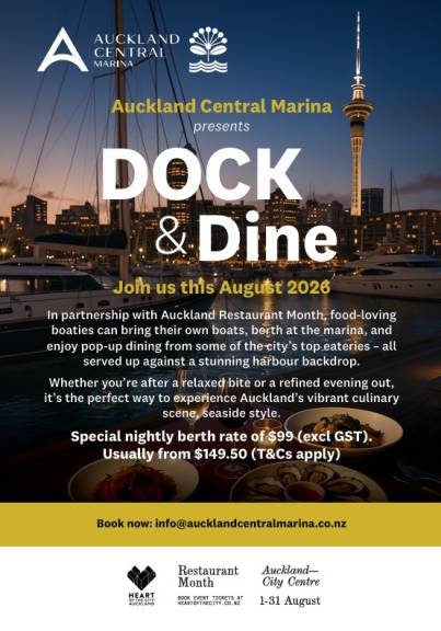 Dock &amp; Dine Flyer