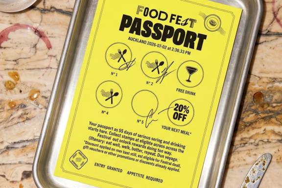 Savor Food Festival Passport