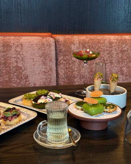 Thea Matcha x Advieh High Tea
