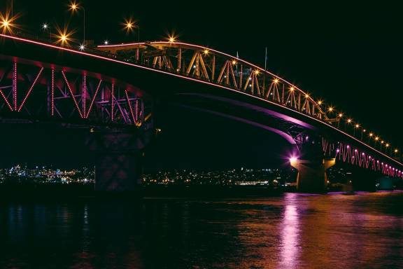 Vector Lights Breast Cancer Awareness 