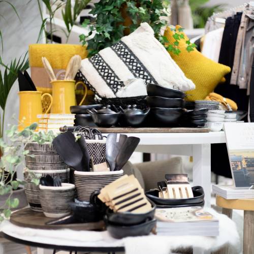 Gifts on a stand