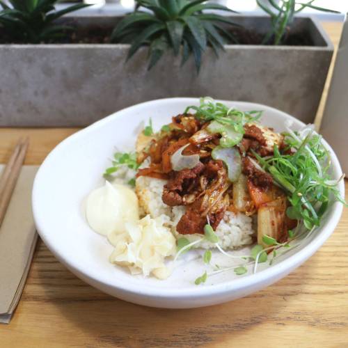&amp; sushi chcken donburi