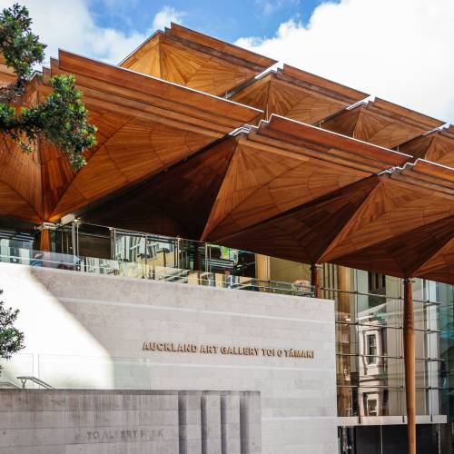 Exterior of Auckland Art Gallery