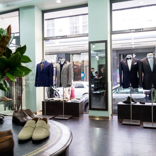 Interior of store