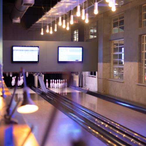 Bowling lanes