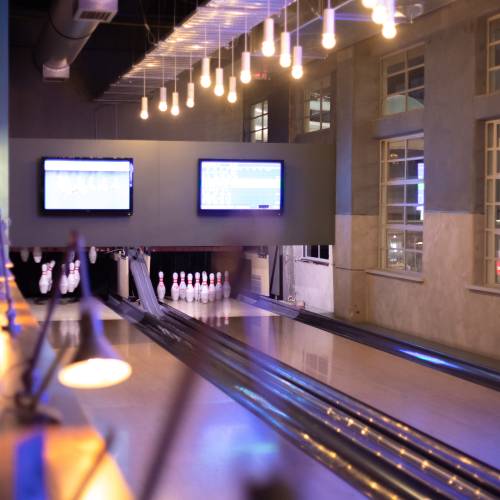 Bowling lanes