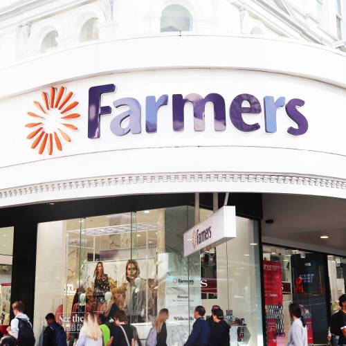 View of Farms from outside on Queen street