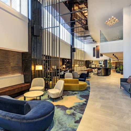 Hotel lobby