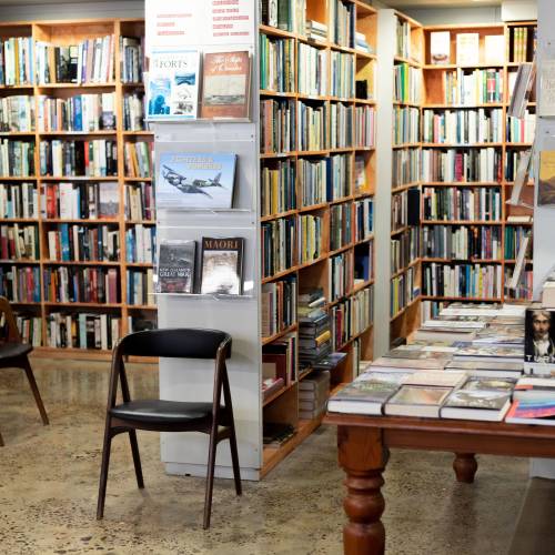 Books on display