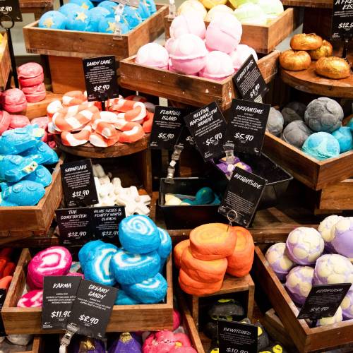 Bath water soaps