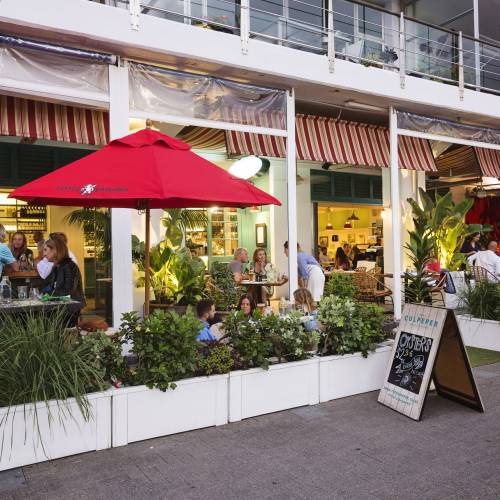 Exterior of restaurant