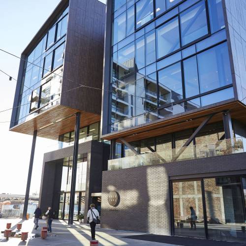 Exterior of building