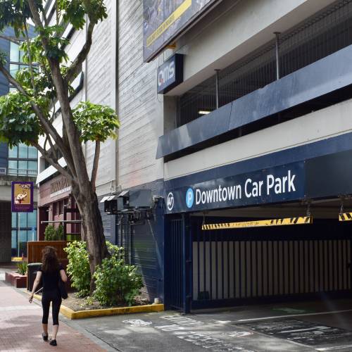 Downtown car park