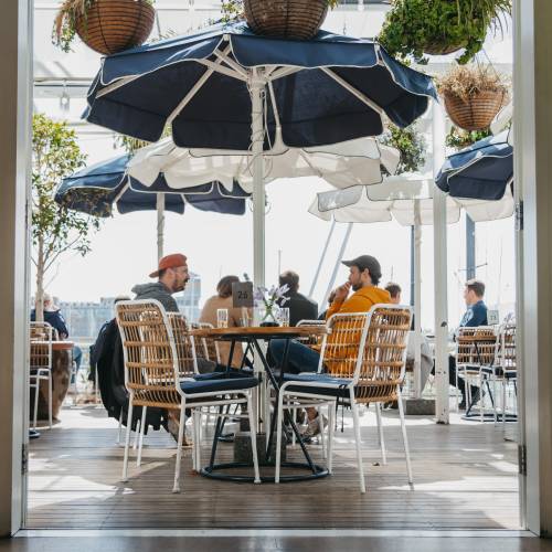 View of Dr Rudi's Restaurant