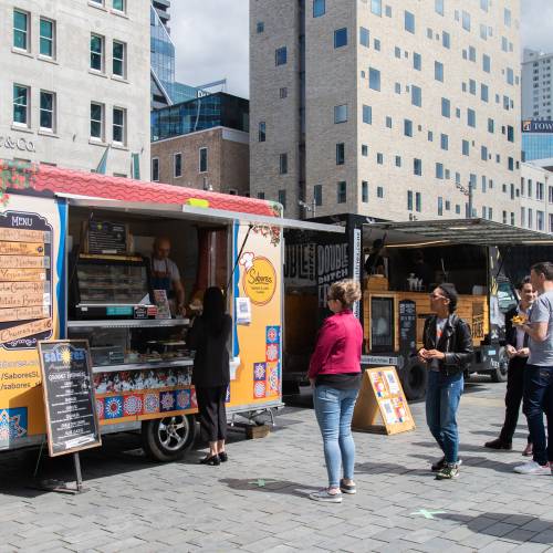 Britomart's food truck Wednesdays