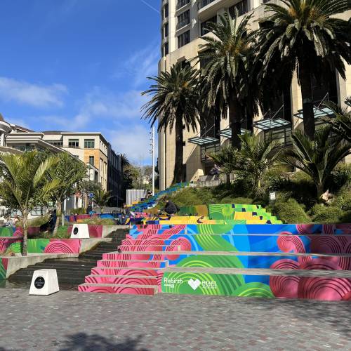 Freyberg Steps - Rebirth - ArtWeek 2023